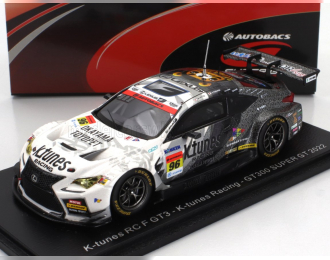 LEXUS Rc F Gt3 Team K-tunes Racing №96 Gt300 Super Gt (2022) M.Nitta - S.Takagi, White Black