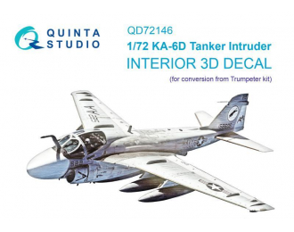 3D Декаль интерьера кабины KA-6D Intruder (конверсия для Trumpeter)