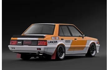 MITSUBISHI Lancer EX GSR Turbo (A175A), white/orange