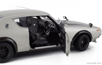 NISSAN Skyline 2000 Gt-r (kpgc110) Tuned Version Coupe (1973), Silver Black