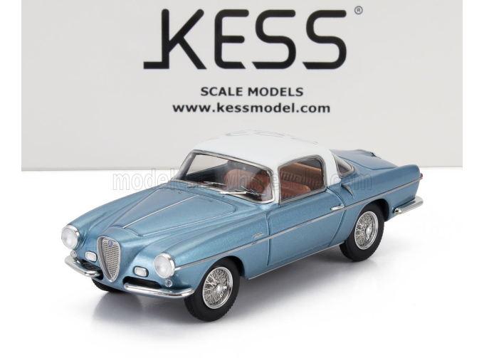 ALFA ROMEO Sz 1900 Ghia Ss Sn02055 Aigle Lugano Coupe (1957), Light Blue Met White