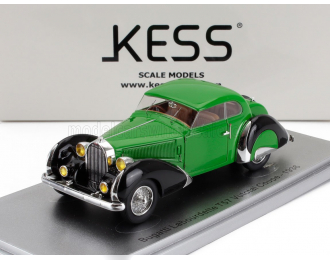 BUGATTI T57 Labourdette Vutotal Coupe (1936), Green Black