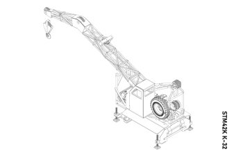 Сборная модель Кран К-32
