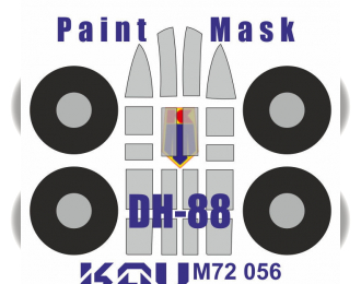 Окрасочная маска на DH-88 (Kovozávody Prostějov)