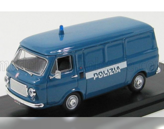 FIAT 238 Van (1974) Polizia - Police, Blue