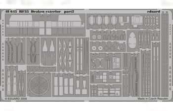 Фототравление RF-35 Draken exterior