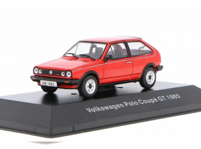 VOLKSWAGEN Polo II 86c Coupe GT (1985), red