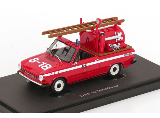 DAF 46 Brandweer Fire Engine Pick-up The Netherlands (1974), Red