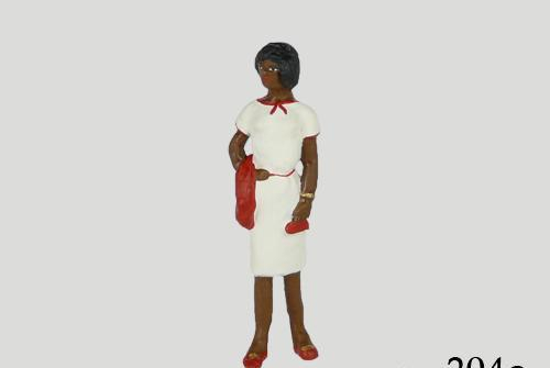 Фигурка Девушка с сумочкой