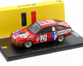 ALFA ROMEO Alfetta GTV6 №47 24h Spa Raijmond van Hove, Dany Snobeck, D. Van Mieghem (1982)