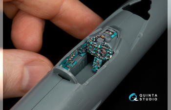 3D Декаль интерьера кабины МиГ-21БИС Ранний (с системой Лазурь-М) (Eduard) (с 3D-печатными деталями)