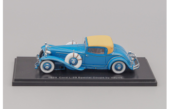 CORD L-29 Coupe 1929 by Hayes for Count Alexis de Sakhnoffsky chassis 2927005, blue