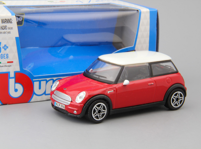 MINI Cooper, red / white