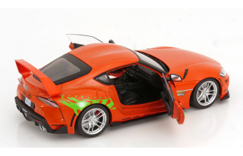 TOYOTA GR Supra Tribute (2024), orange-metallic green