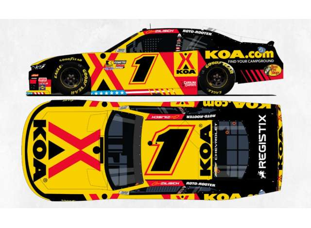 Chevrolet #1 Connor Zilisch *KOA*, various 2026