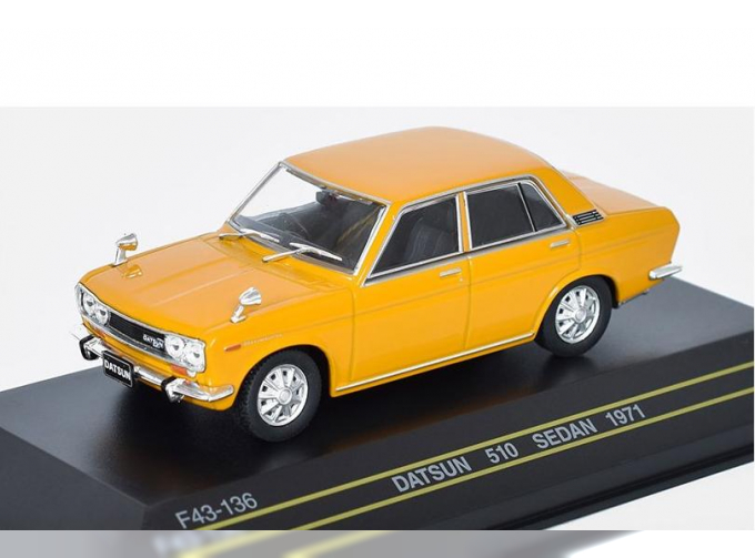 DATSUN 510 Sedan (1971), orange