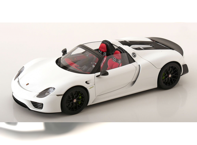 PORSCHE 918 Spyder Weissach Package (2013), white