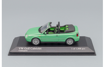 VOLKSWAGEN Golf Cabriolet 1999, green metallic