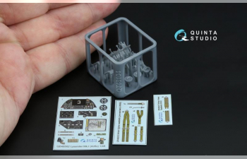 3D Декаль интерьера кабины Westland Lysander Mk.I (Airfix) (с 3D-печатными деталями)