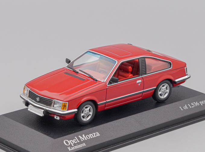 OPEL MONZA 1980, red