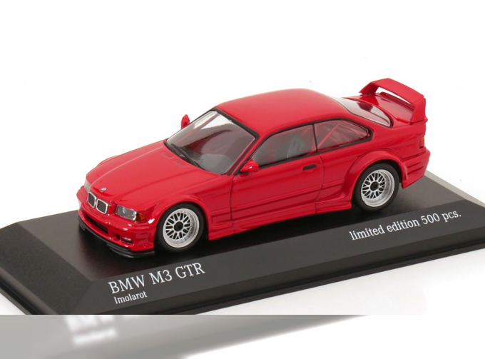 BMW M3 GTR E36 (1993), red