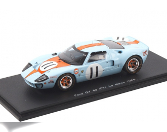 FORD GT 40 #11 Le Mans (1968), blue