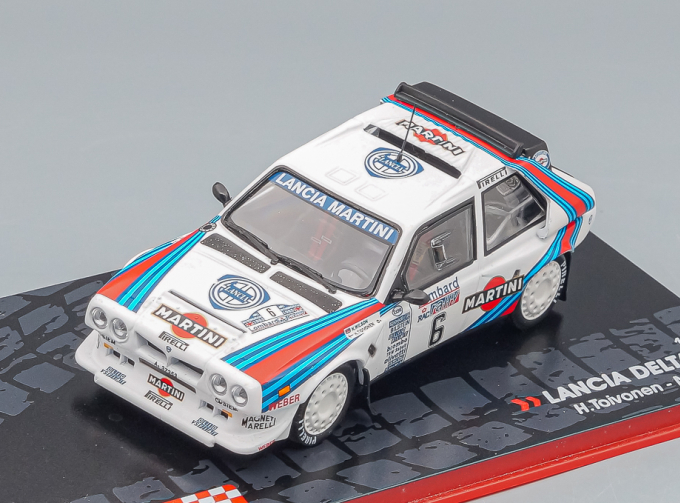 LANCIA Delta S4 No.6 RAC Rally Toivonen Wilson Martini (1985), white