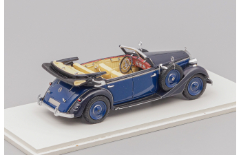 (Б/У) MERCEDES-BENZ 320 D Cabriolet (1937), dark blue / black