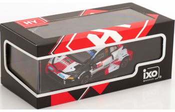 TOYOTA Yaris Gr Rally1 Team Toyota Gazoo Racing Wrt N33 2nd Rally Ypres (2022) Elfyn Evans - Scott Martin, White Red Black