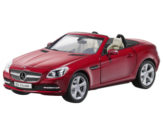 MERCEDES-BENZ SLK R172 (2011), red zircon