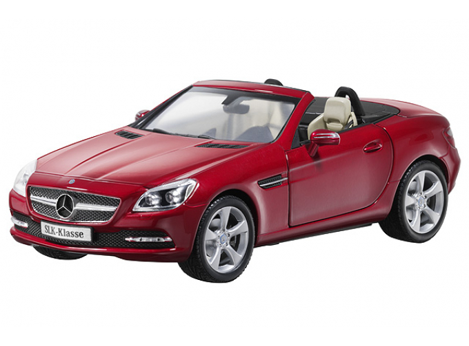 MERCEDES-BENZ SLK R172 (2011), red zircon