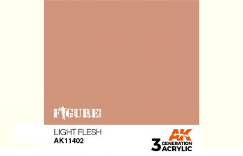 Краска акриловая LIGHT FLESH – FIGURES (светлый телесный) 17 мл