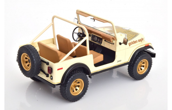 JEEP CJ-7 (1976), weiß/gold