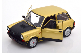 AUTOBIANCHI A112 Abarth (1980), gold/schwarz