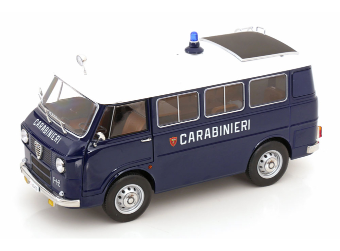 ALFA ROMEO F-12 Minibus 1-series Carabinieri - Police - (1969), Blue White