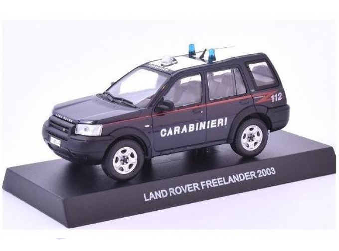 Land Rover Freelander 2003 Carabinieri - DeAgostini časopis s modelem