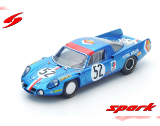 Alpine A210 #52 10th Le Mans 1968 J.-L. Thérier - B. Tramont