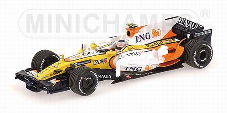 ING RENAULT F1 Team Car №6 2008, желтый
