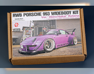 Конверсионный набор RWB Porsche 993 Widebody Kit для моделей Ver."Akira Nakai" Rotana (Resin+PE+Decals+Metal parts)
