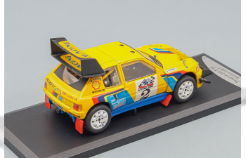 PEUGEOT 205 T 16 Rallye #2 (1987), yellow