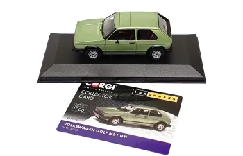 VOLKSWAGEN Golf MKI GTI (1981), green