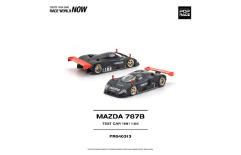 MAZDA 787B Test car (1991), black/red