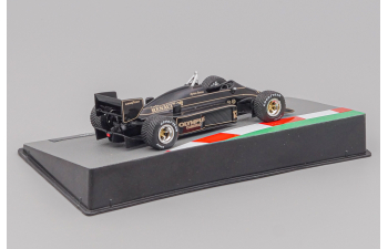 (Уценка!) LOTUS F1 97t Renault Turbo №12 Season (1985) Ayrton Senna, Black Gold