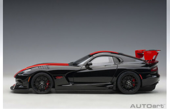 Dodge Viper 1:28 Edition ACR - 2017 (black with red stripes)