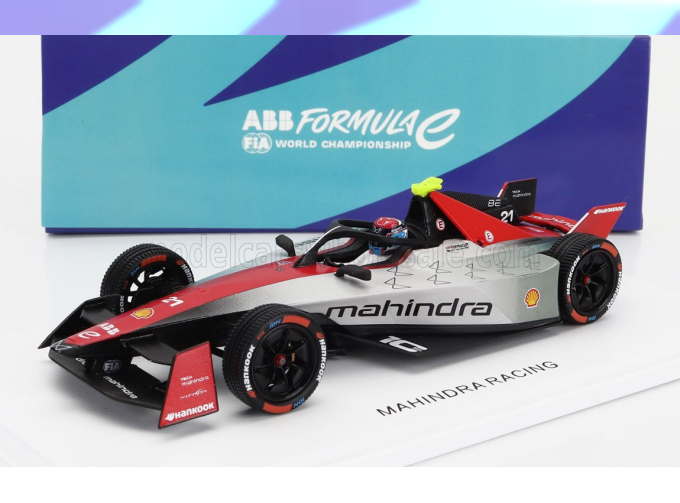 MAHINDRA Formula-e M9 Electro Team Mahindra Racing N21 Season (2023-2024) Nyck De Vries, White Red Black