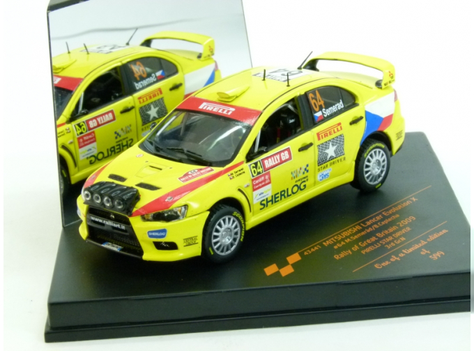 MITSUBISHI LANCER EVOLUTION X PIRELLI STAR DRIVER- 3rd Gr.N Rally of Great Britain (2009)