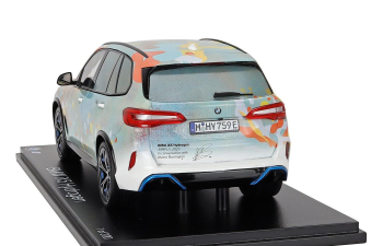 BMW Ix5 Hydrogen (g05) (2025) - Art Car By Alvaro Barrington - Con Vetrina - With Showcase, Various
