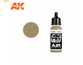 Краска акриловая YELLOW GREEN 17ML