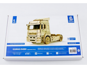 Сборная модель Камский грузовик 5490 седельный тягач (клей в комплекте)