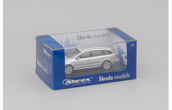 SKODA SuperB Combi II (2008), silver